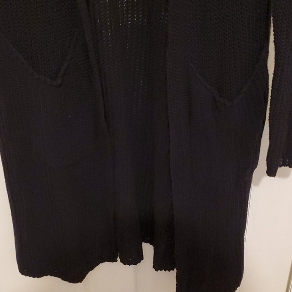 Long black cardigan boohoo MAN S/M - Picture 3 of 6